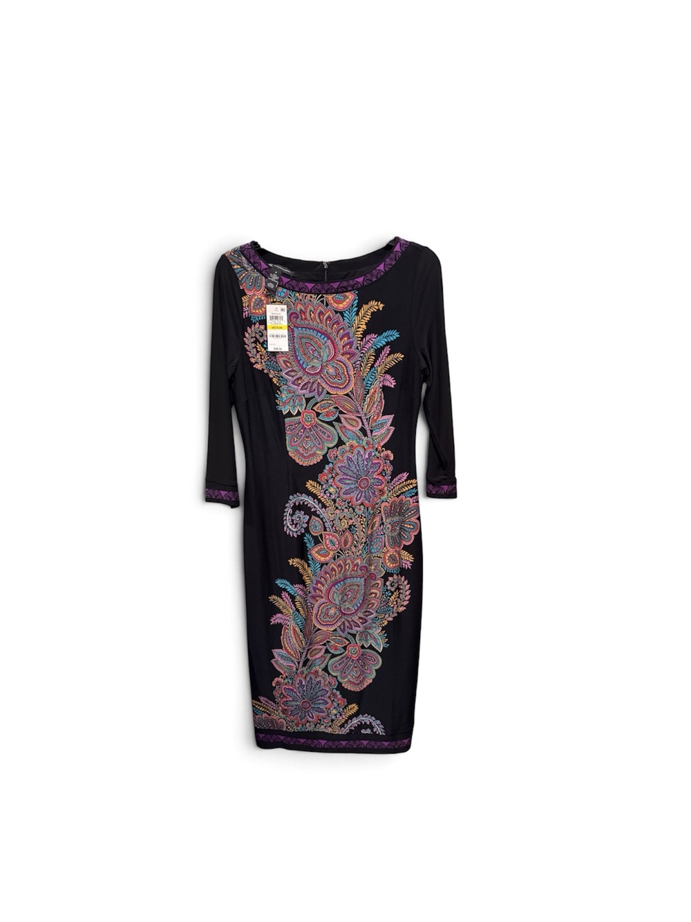 INC Cascading Festival Paisley Dress